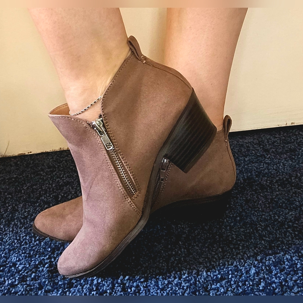 Taupe Ankle Boots